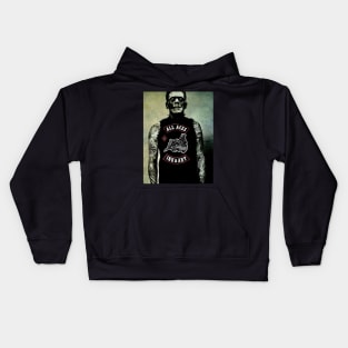 Inked up Frankenstein Kids Hoodie